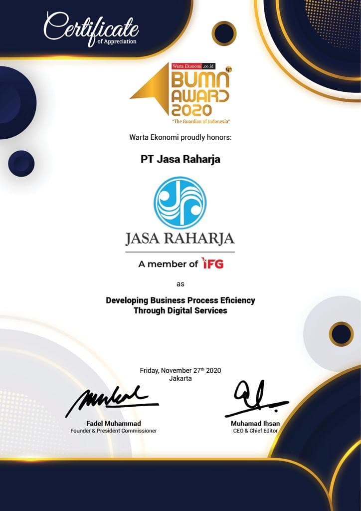 BUMN Award 2020 - Warta Ekonomi