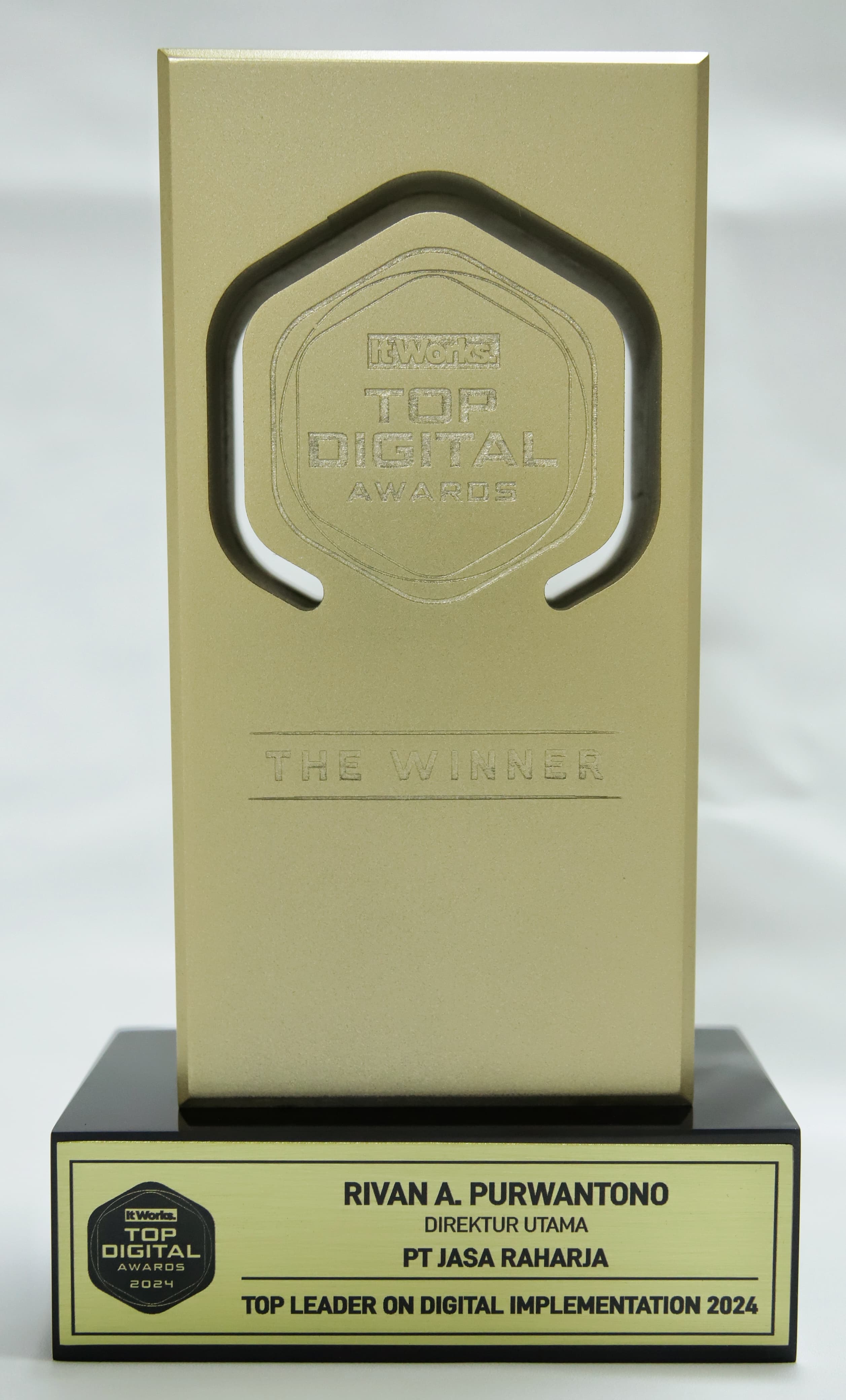 Bp Rivan Achmad Purwantono TOP LEADER ON DIGITAL IMPLEMENTATION 2024