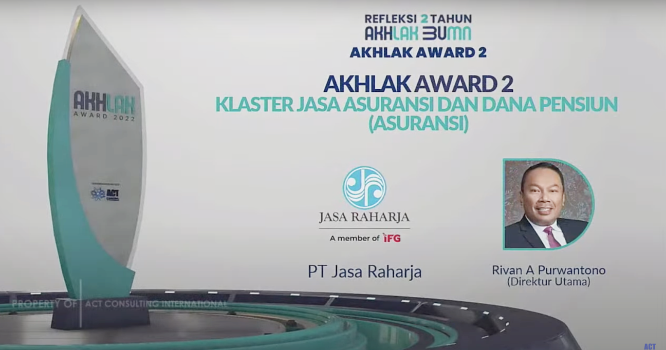akhlak award 2 klaster jasa asuransi dan dana pensiun (asuransi)