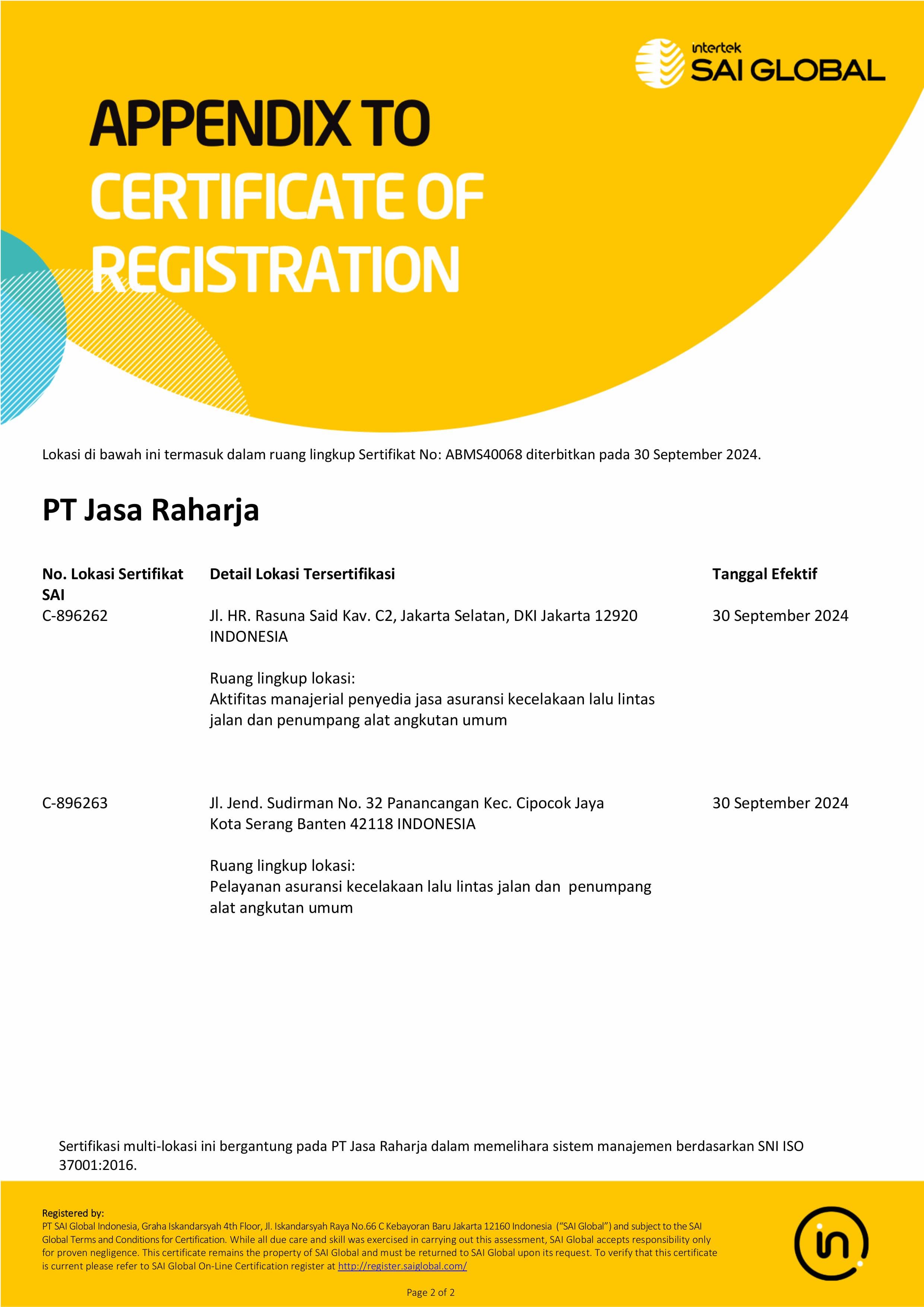 SMAP - ISO 37001:2016