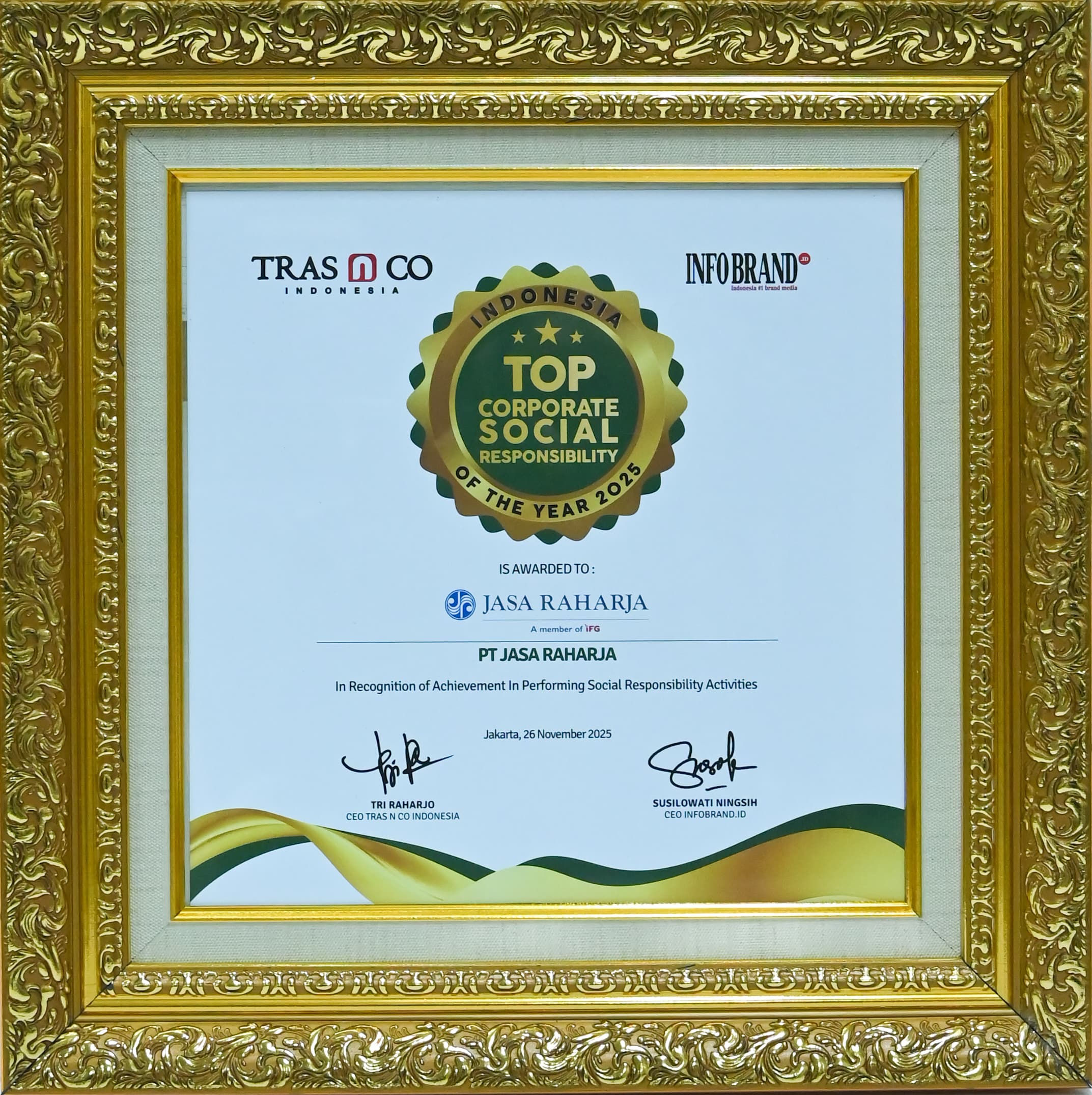 Top Corporate Sosial Responsibility