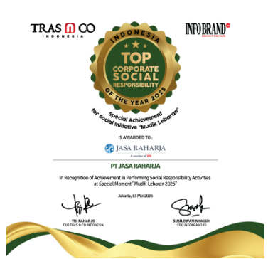 Special Achievment for Special Initiative “Mudik Lebaran”