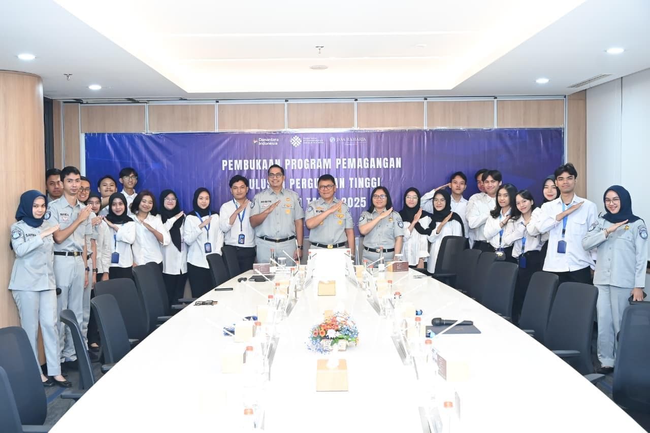Jasa Raharja Dukung Penguatan Kompetensi SDM Lewat Program Pemagangan Lulusan Perguruan Tinggi Tahun 2025 