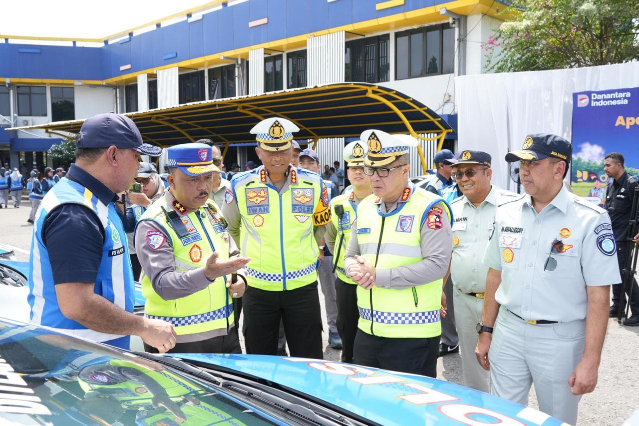 Jasa Raharja Hadir di Apel Persiapan Pengamanan Lebaran 2026 Wilayah Jawa Timur, Perkuat Sinergi Pengamanan Periode Arus Mudik dan Balik