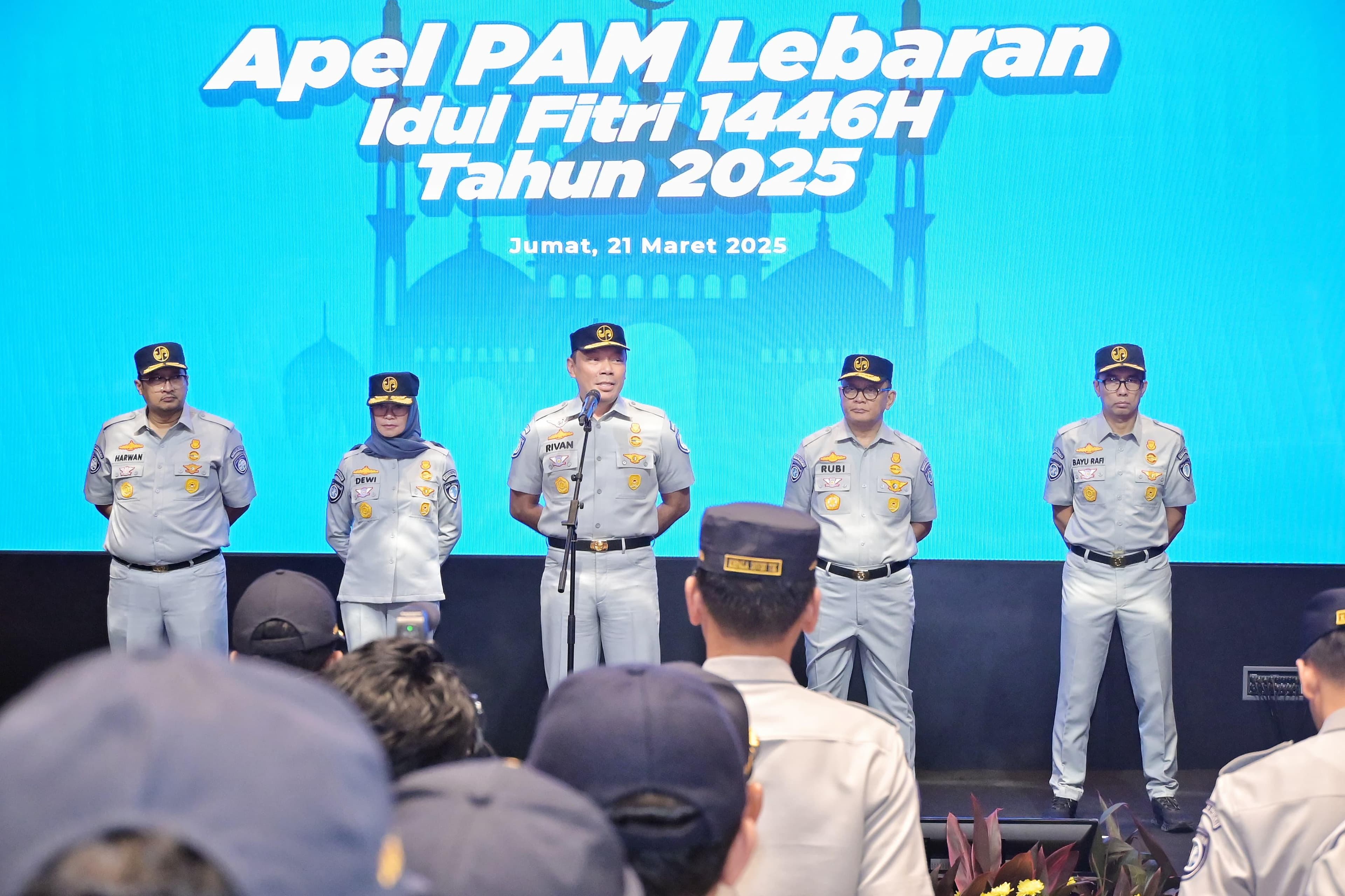 Selenggarakan Apel PAM Lebaran 2025, PT Jasa Raharja Siagakan Personel di Seluruh Indonesia untuk Hadapi Arus Mudik dan Balik Idulfitri 2025